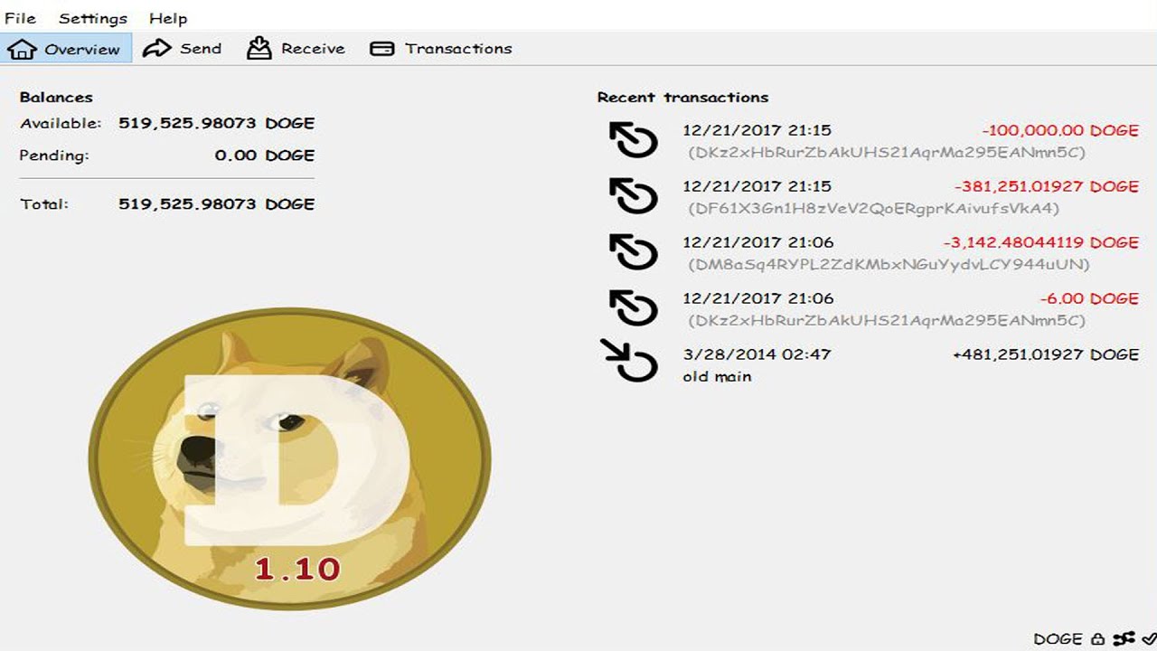 Android Dogecoin wallet