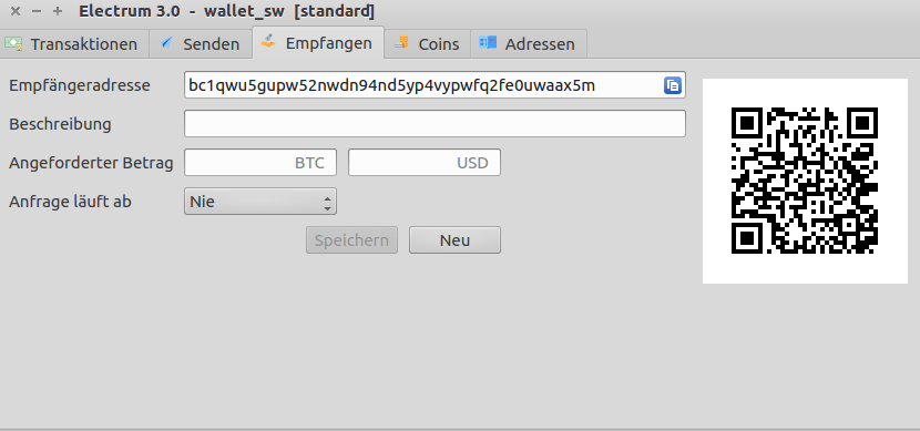 Adding a legacy address to an existing Electrum wallet