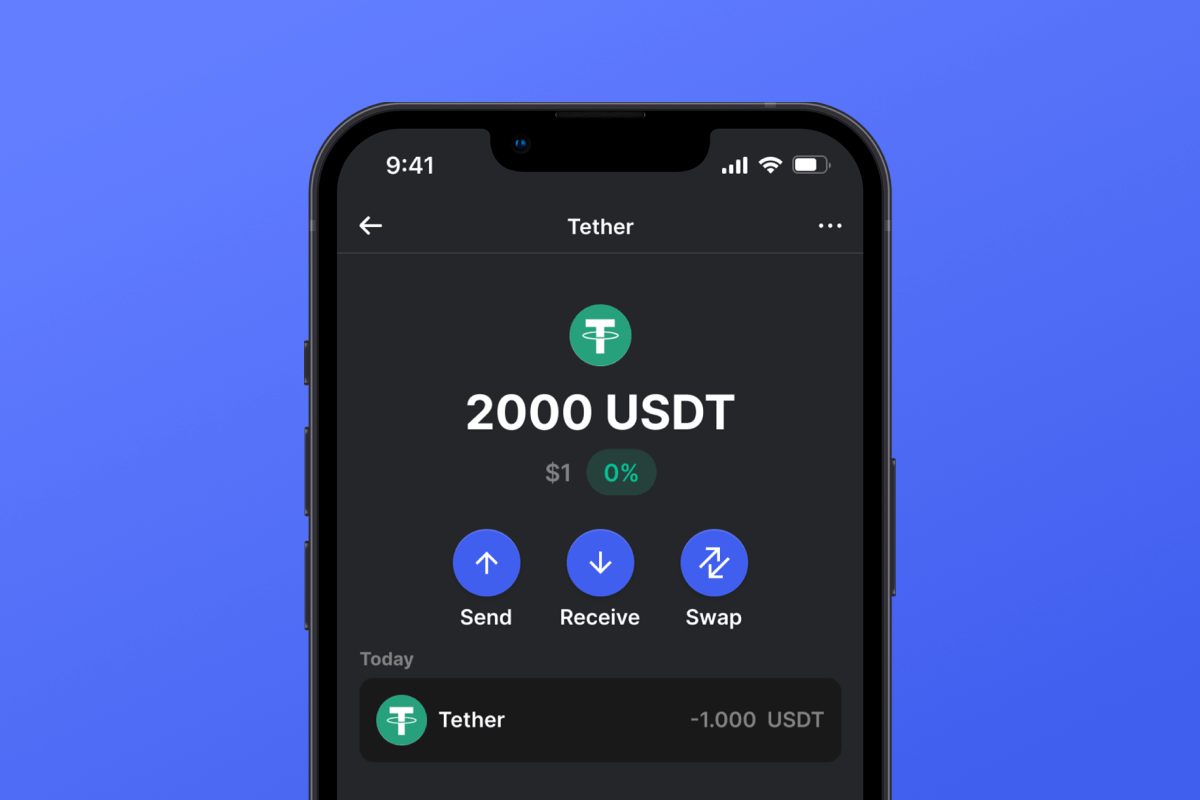 Tether wallet - Mobile USDT wallet | Payperless