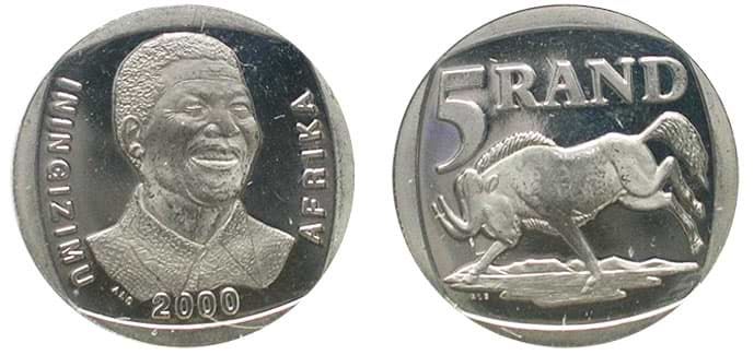 R5 Mandela and Coin value | Coin values, Old coins price, Rare coins worth money