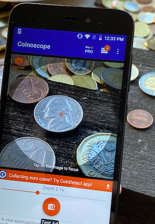 Coinoscope: Coin identifier Free Download