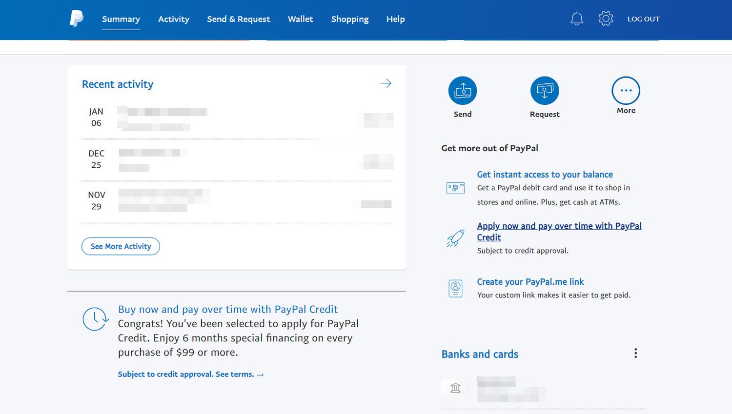 Should you use a credit card to send money on Paypal?