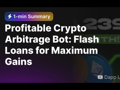 Crypto Trading Secrets: How Flash Loan Arbitrage Bots Amplify