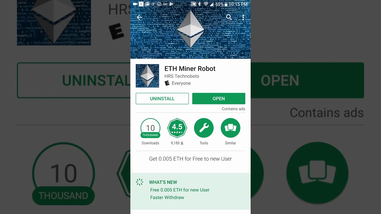 ‎Ethereum Miner on the App Store