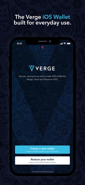 Verge iOS wallet for iPhone and iPad