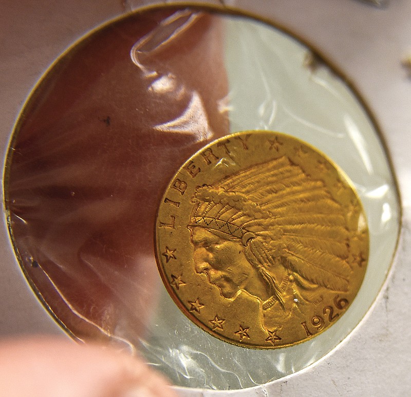 Rare gold coin donations dropped in Salvation Army red kettles