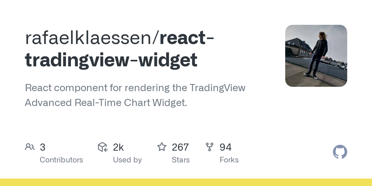 React-tradingview-widget Alternatives and Similar Projects