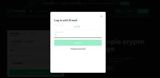 Account requirements and Verificaion on Changelly