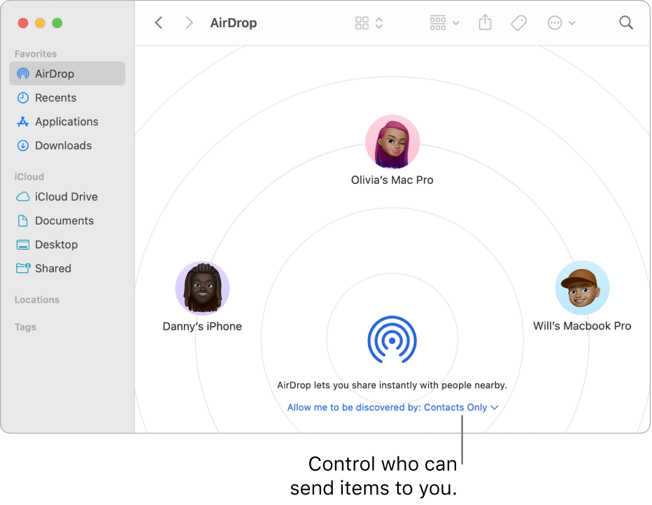How to turn on AirDrop on Mac