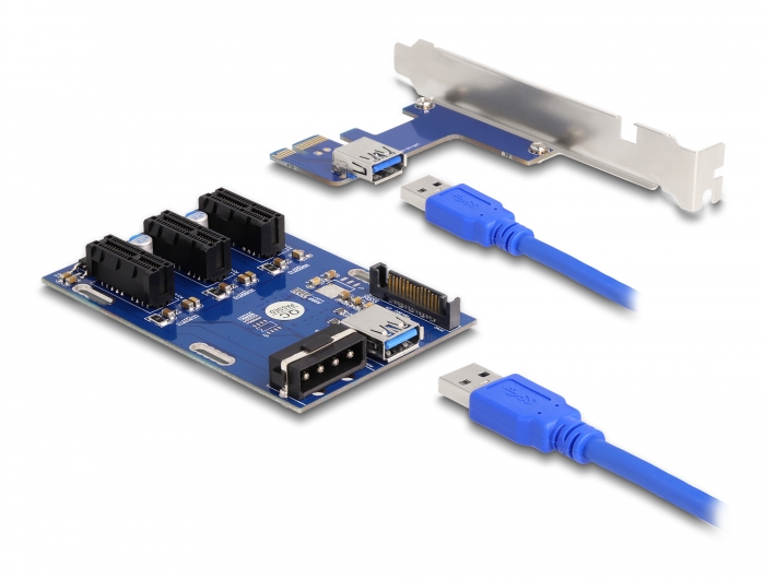 PCI Express PCIE x1 Extension Cable Riser 19cm - MODDIY