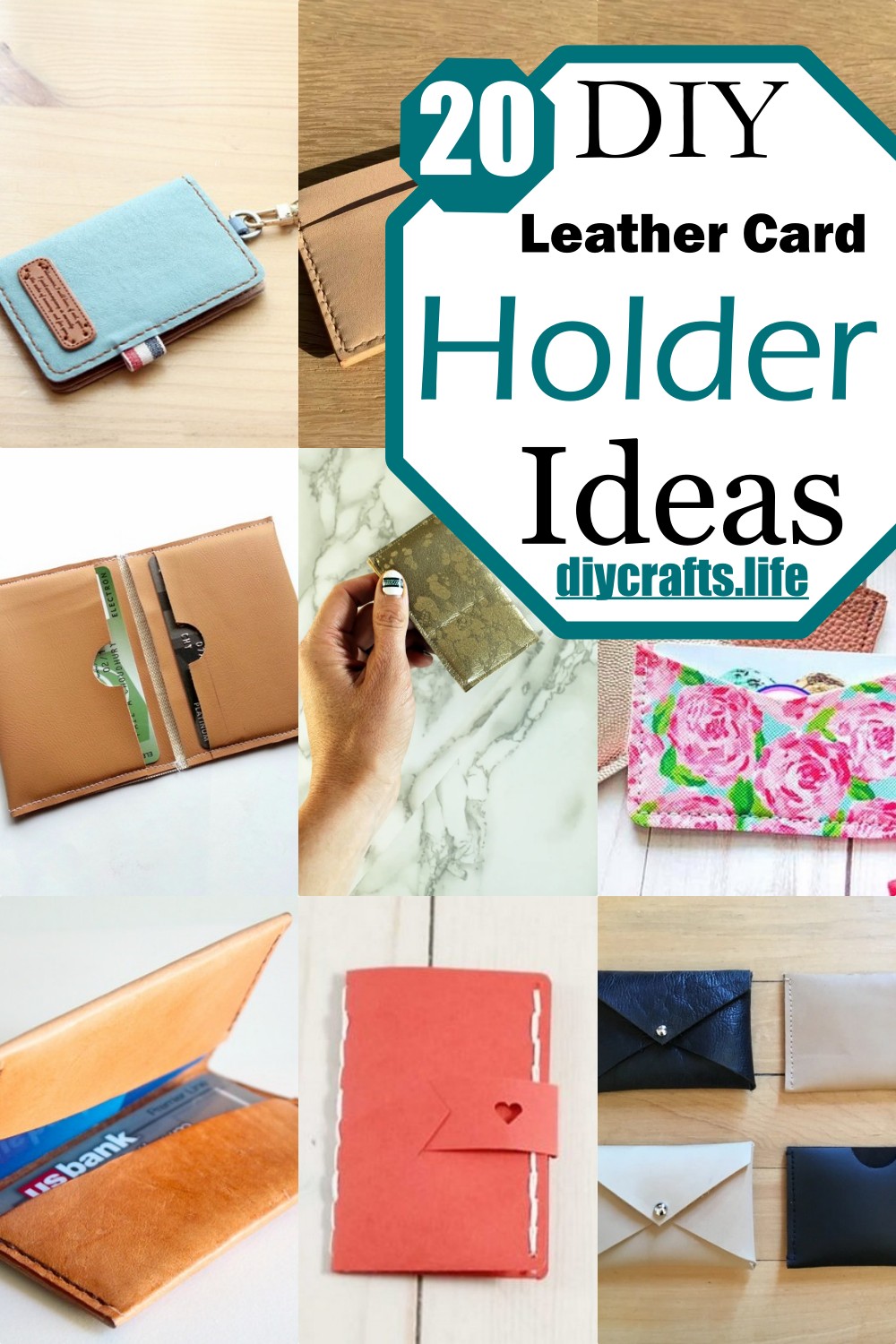 Card Holder Wallet - Printable Tutorial PDF