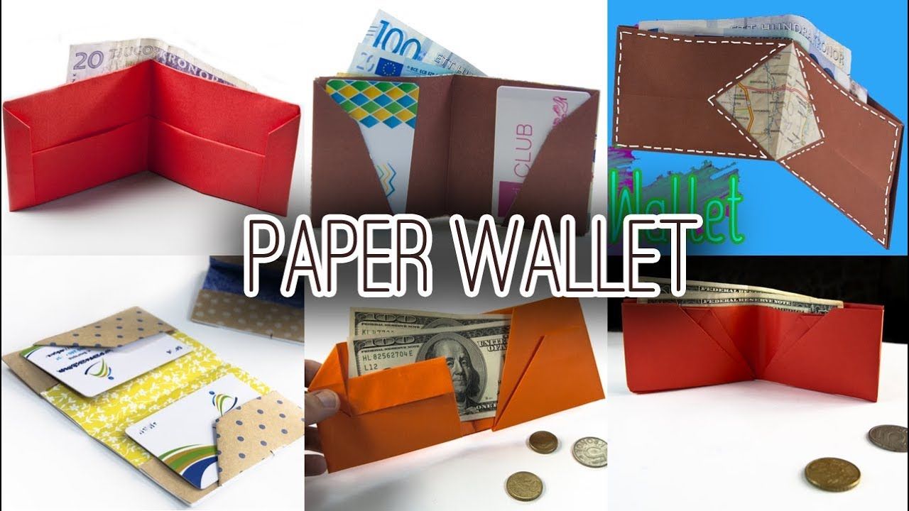 Paper Wallet : 8 Steps (with Pictures) - Instructables