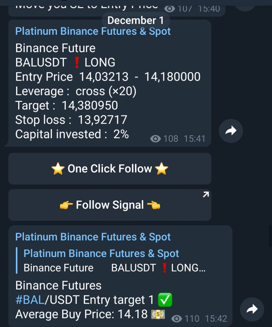 Top 5 Binance Trading Signal Channels on Telegram » bitcoinlove.fun