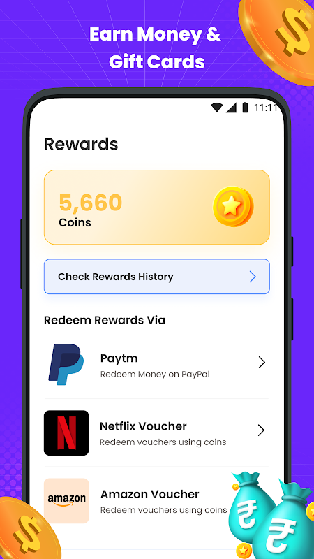 mGamer – Earn Money, Gift Card mod all versions