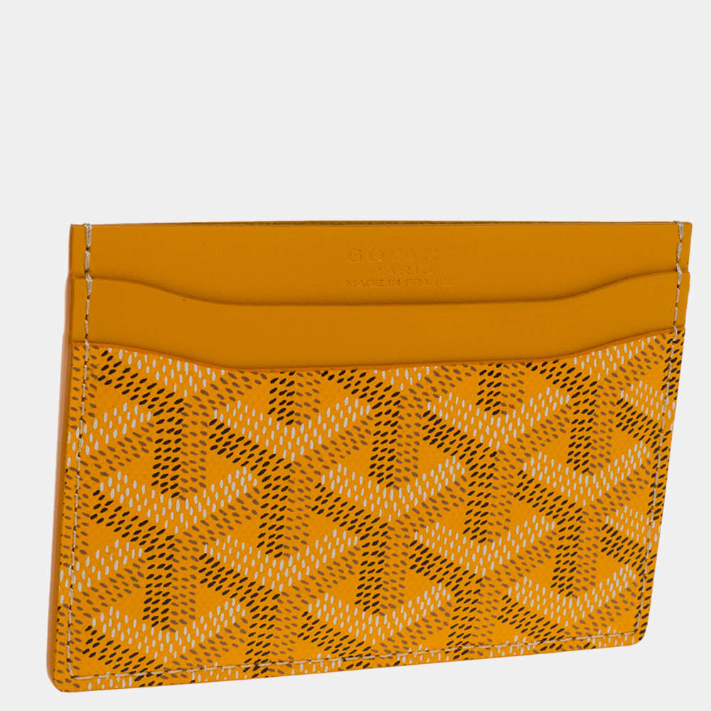 Goyard Saint-Pierre Card Wallet Yellow | STPIE2PMLTY08CL08P | McKickz