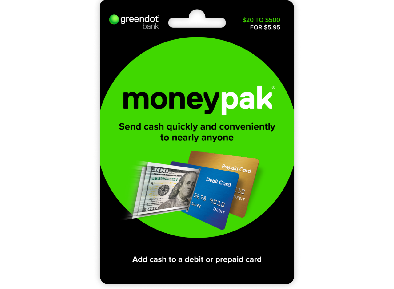 Funding your TVG account with Green Dot MoneyPak