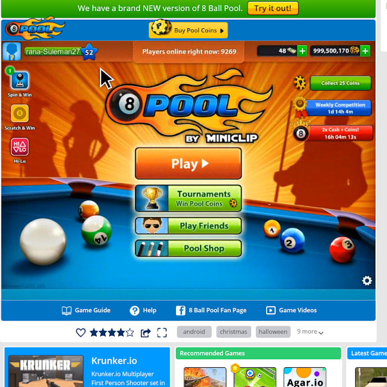 8 ball pool coins seller, - Coin dealer in