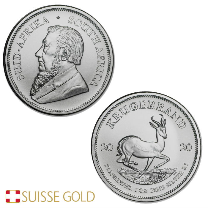 Silver Krugerrand 1 oz Coin | Chards - £