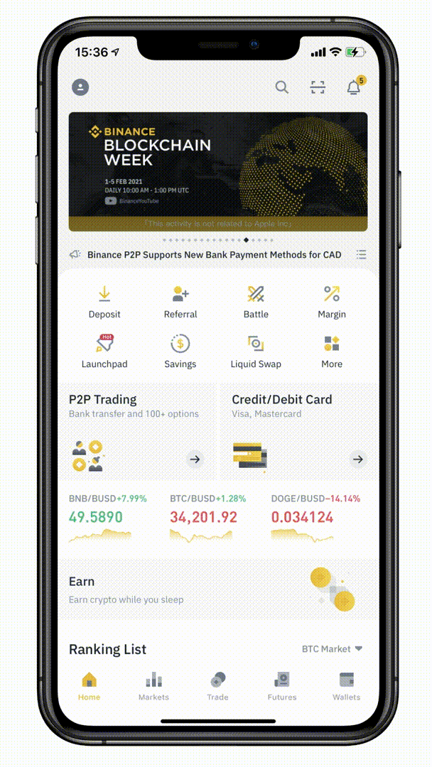 Introducing Buy & Sell Crypto With USDT