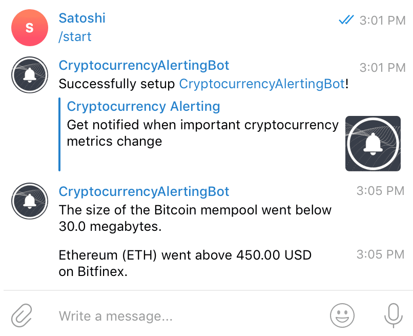 Bitcoin Bot Telegram Bots