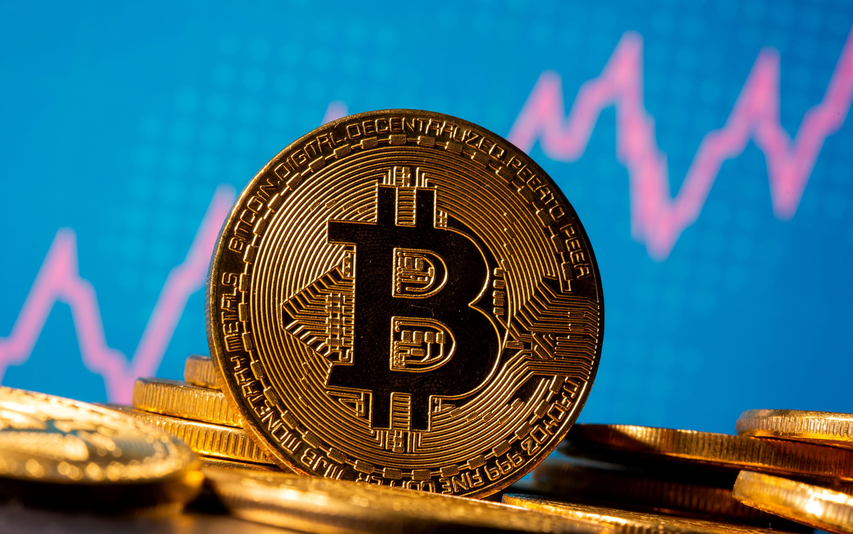 Bitcoin Price Surges Past $54,, Flirts With $55, Mark - Unchained