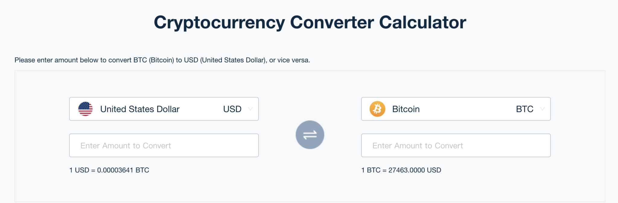 Convert 1 USD to BTC - US Dollar to Bitcoin Converter | CoinCodex