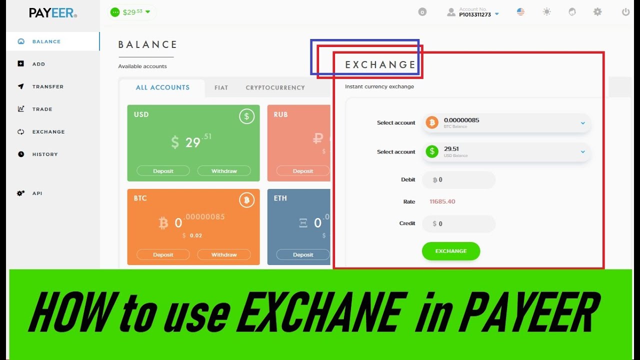 Exchange Payeer USD to Bitcoin LN (BTC)  where is the best exchange rate?