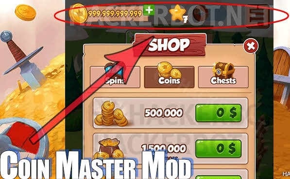 Coin Master APK MOD (Menu, Unlimited Money, Spin)