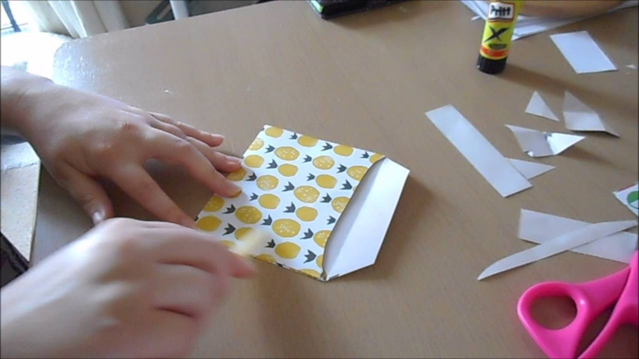 Create Your Own Coin Envelope Tutorial - DIY Crafts