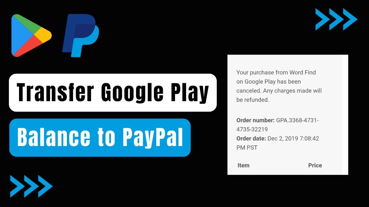 How to Transfer Google Play Balance to PayPal [Tutorial]