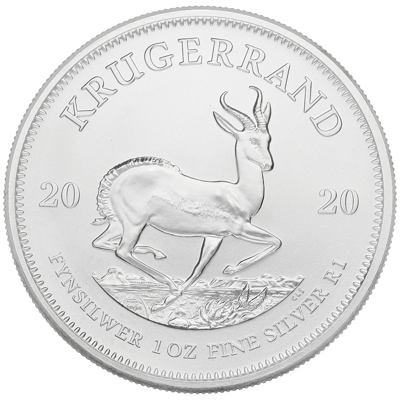 Buy 1oz Krugerrand Silver Coin South African Mint