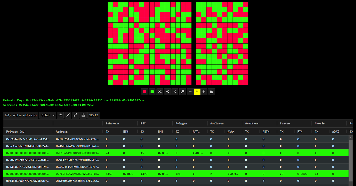 Generate free online random Bitcoin addresses +> GeneratePlus