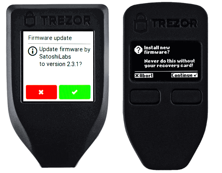 How to Update the Firmware on Your Trezor Hardware Wallet? - bitcoinlove.fun