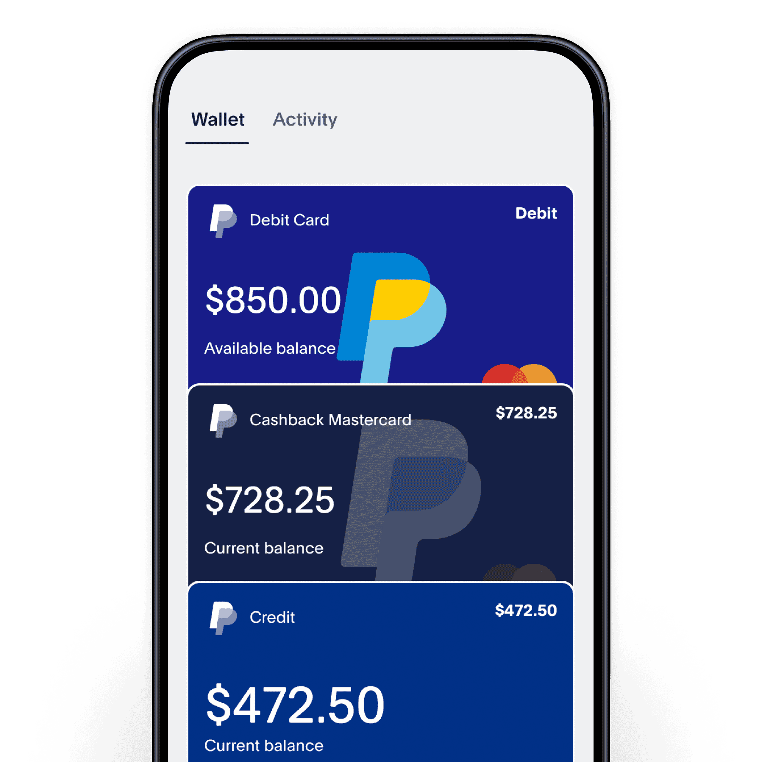 PayPal Debit and Credit Cards