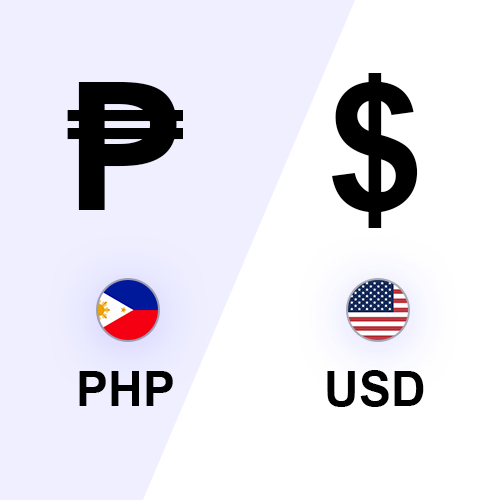 Convert PHP to USD - Philippine Peso to US Dollar Exchange Rate