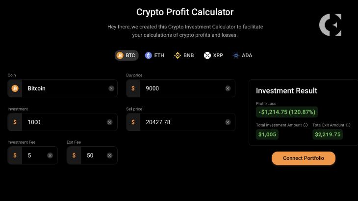 Free Crypto Profit Calculator