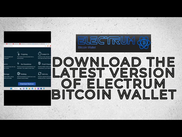 Older versions of Electrum (Windows) | Uptodown