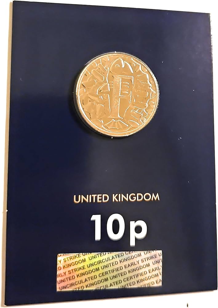 Ten Pence F - Fish and Chips, Coin from United Kingdom - Online Coin Club