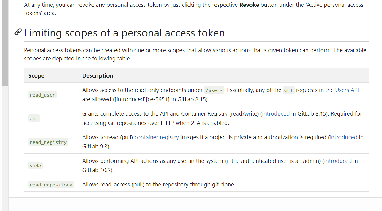 Security with access tokens and releasing - GitLab CI/CD - GitLab Forum