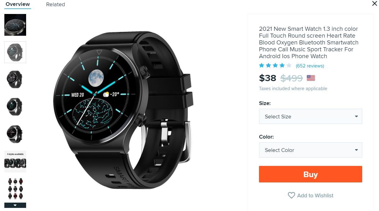 Cheap Chinese smartwatch with SDK | XDA Forums