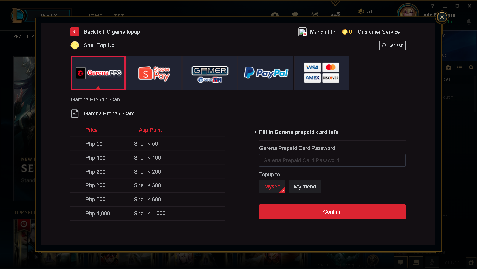 League of Legends (Malaysia) - Codashop