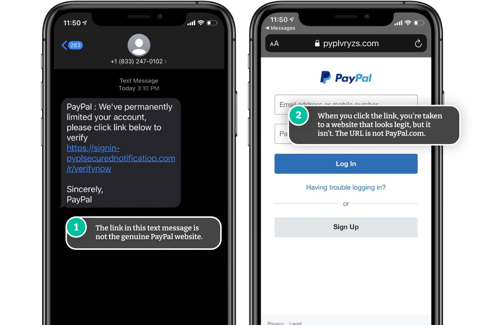 I’m not getting an SMS code from PayPal t… - Apple Community