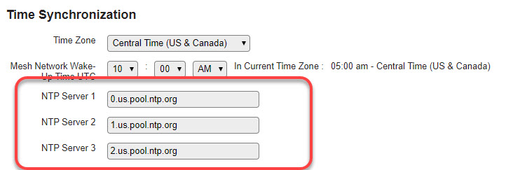 Configuring the Date and Time