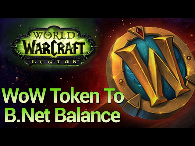 WoW Token Bnet Balance without game time?