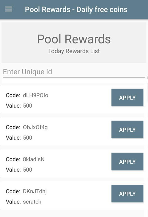 Pool Rewards - Daily Free Coins - APK Download for Android | Aptoide