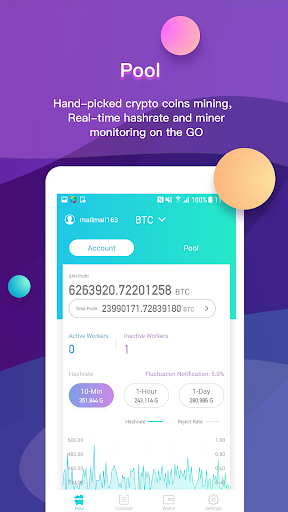 ViaBTC-Crypto Mining Pool for Android - Download | Bazaar