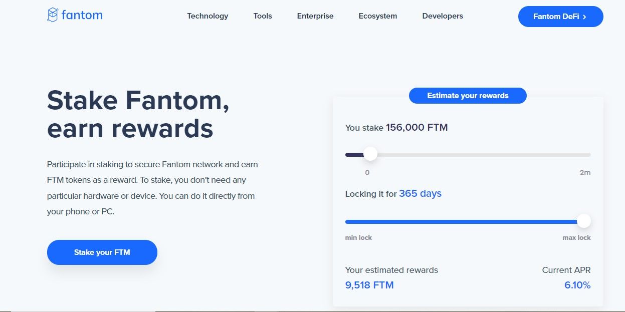 Fantom (FTM) Staking - bitcoinlove.fun