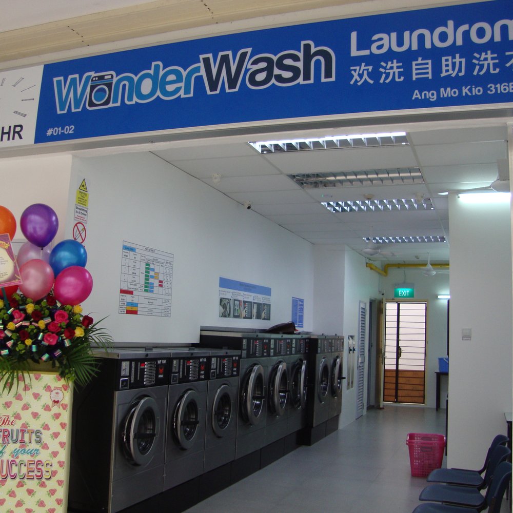 Home | WonderWash Coin Laundry in Singapore