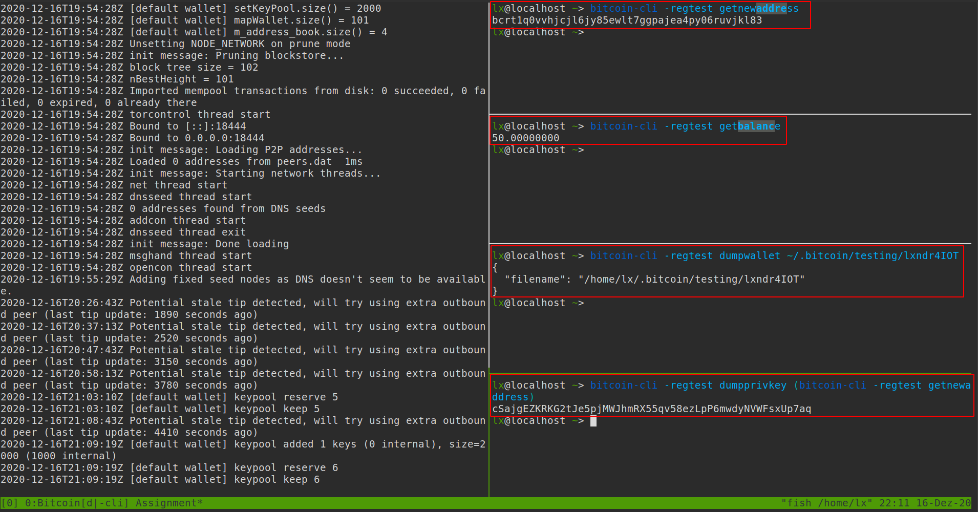 Bitcoin Core :: listtransactions ( RPC)