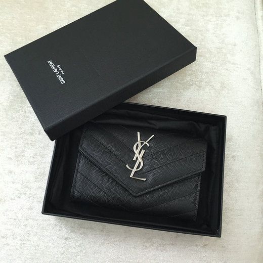 YSL Short Wallet - Nude Shw | Mysite